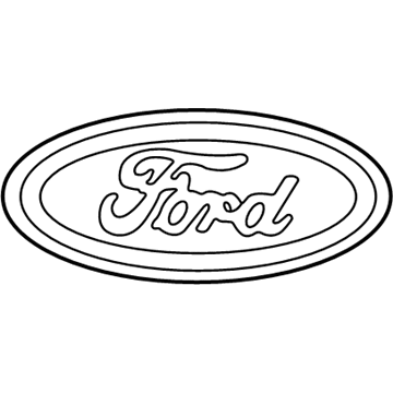 Genuine Ford YF1Z-7442528-BA Self-Adhesive Name Plate