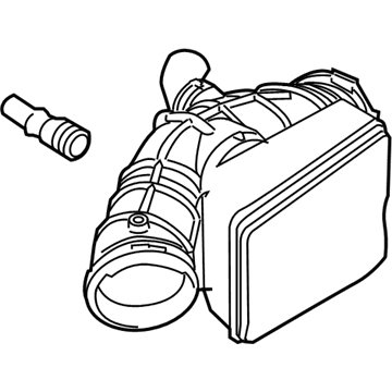 Mercury Air Duct - 8G1Z-9B659-B