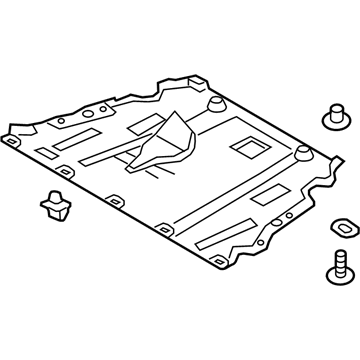 Ford DP5Z-6P013-A Shield - Engine Compartment Splash