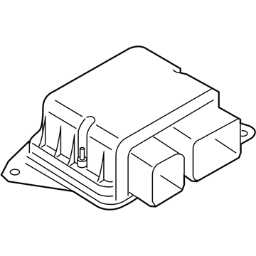 Ford Ranger Air Bag Control Module - KB3Z-14B321-B