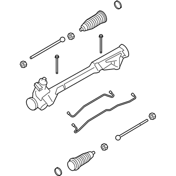 Ford Taurus X Steering Gear Box - 8G1Z-3504-C