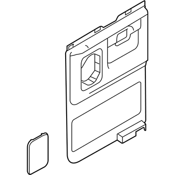 Ford 8C2Z-1527411-BA Panel - Door Trim - Upper