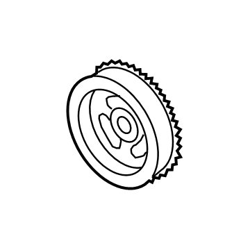 Ford Transit Connect Crankshaft Pulley - JX6Z-6312-B