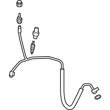 Ford F-150 A/C Hose - JL3Z-19972-CE