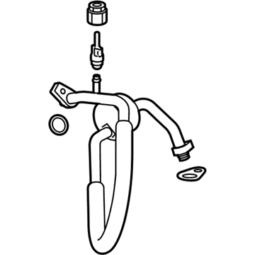 Ford JL3Z-19867-LC Tube Assembly