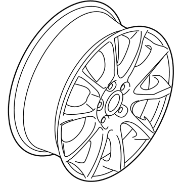 2017 Ford Fusion Spare Wheel - DS7Z-1007-P