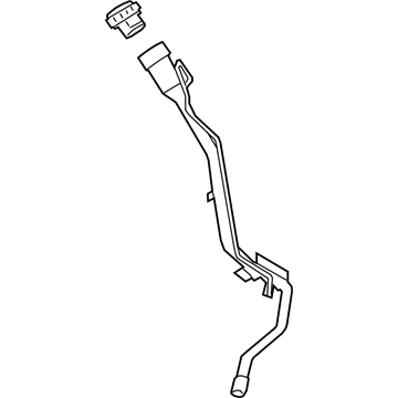 Ford CV6Z-9034-A Pipe - Fuel Filler