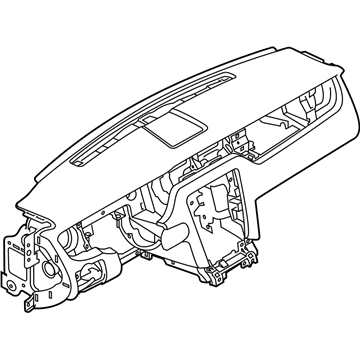 Ford CR3Z-6304320-BA Panel - Instrument