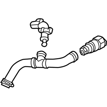 Ford EV6Z-18472-B Hose - Heater Water