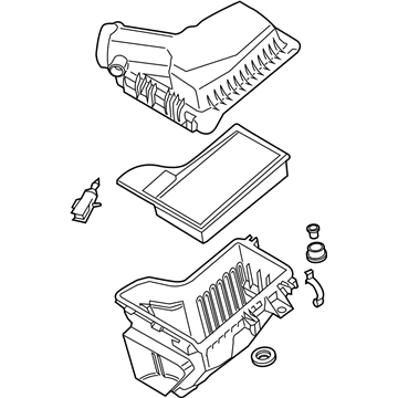 Ford JR3Z-9600-A Cleaner Assembly - Air