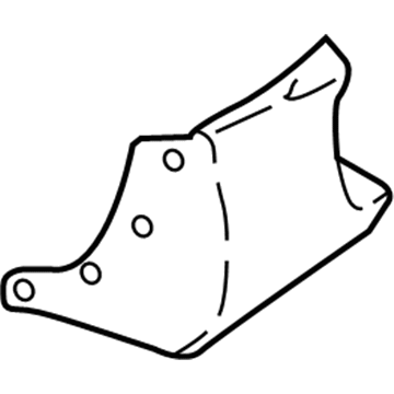 Ford JN1Z-16A039-A MOULDING ASY - FENDER