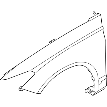 Ford DP5Z-16006-A Fender Assembly - Front