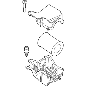 2019 Ford Transit Connect Air Filter Box - CV6Z-9600-C