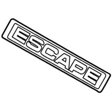 2012 Ford Escape Emblem - 8L8Z-16720-A