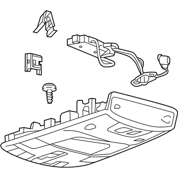 Ford HL3Z-28519A58-LD Console Assembly - Overhead