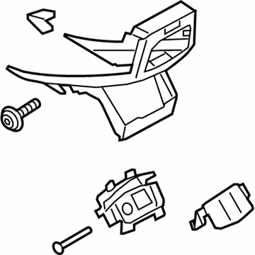 Ford FP5Z-54045E24-BD Panel Assembly - Console