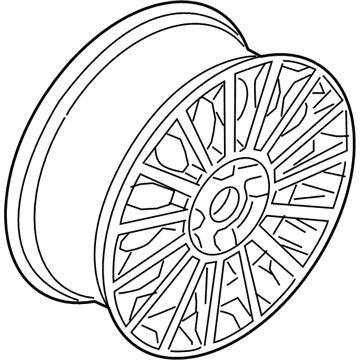 Ford D2BZ-1007-B Wheel Assembly