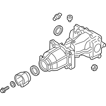 Ford GD97-4000-BA Axle Assembly - Rear