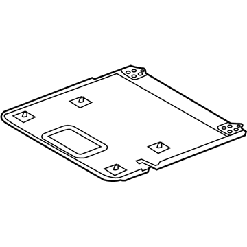 Ford DE9Z-7460512-EH Panel - Floor