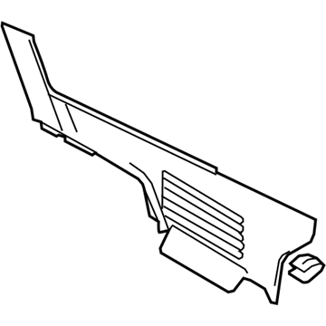 Ford DE9Z-7404608-CA Panel - Instrument