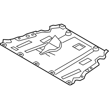 Ford DG9Z-6P013-F Shield - Engine Compartment Splash