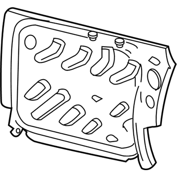 Ford YL8Z78613A38AA Frame & Spring Rear