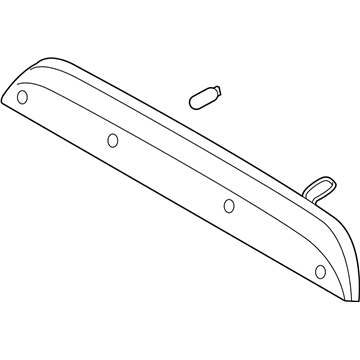 Ford KB3Z-13A613-A LAMP ASY - REAR - HIGH MOUNTED