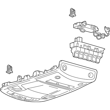 Ford HC3Z-28519A58-LM Console Assembly - Overhead