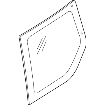 Ford DT1Z-6142006-X Glass - Back Window