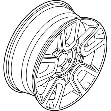 Ford CL3Z-1007-A Wheel Assembly