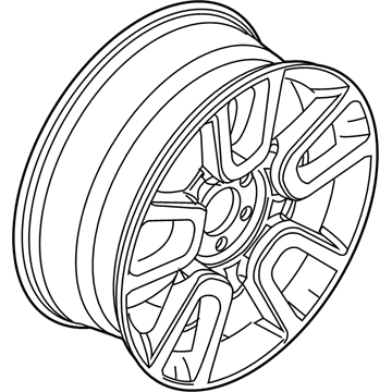 2012 Lincoln Mark LT Spare Wheel - CL3Z-1007-A