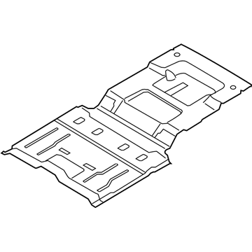 Ford 7L1Z-4011215-A Pan Assembly - Floor
