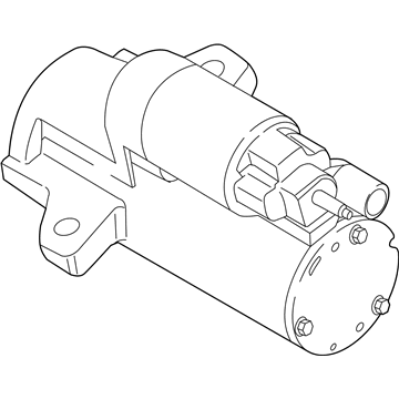 Ford K2GZ-11002-G STARTER MOTOR ASY