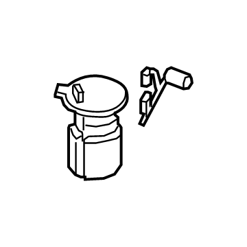 Ford F2GZ-9H307-J Sender And Pump Assembly