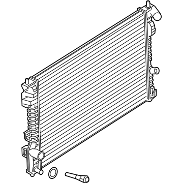 Ford CB5Z-8005-A Radiator Assembly