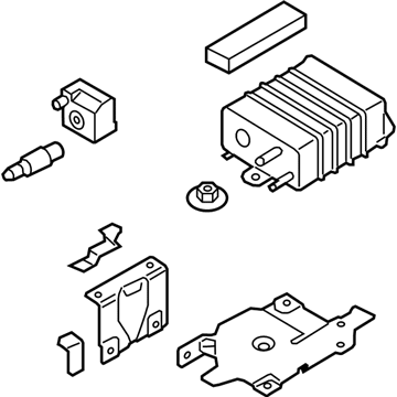 Ford GN1Z-9D653-B CANNISTER - FUEL VAPOUR STORE