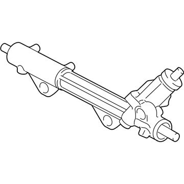 2005 Lincoln LS Steering Gear Box - 4W4Z-3504-AA