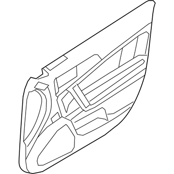 Ford 9H6Z-5423943-BA Panel Assembly - Door Trim
