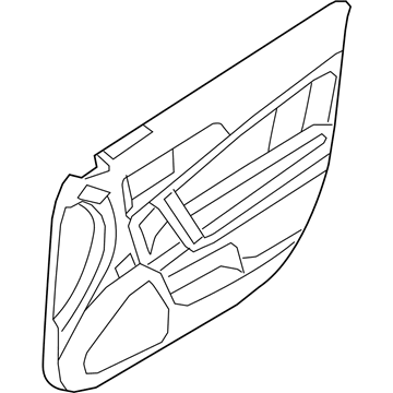 Ford 9H6Z-5423942-AB Panel Assembly - Door Trim