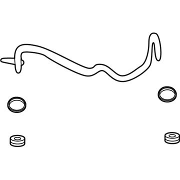 2019 Lincoln MKC Oil Cooler Hose - F1FZ-7A031-C