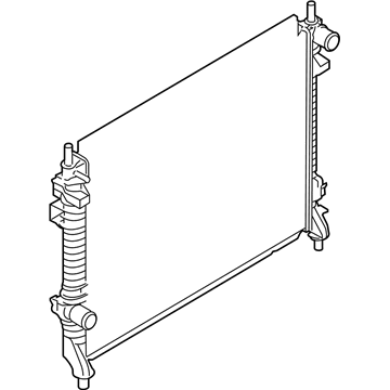 Ford FR3Z-8005-B Radiator Assembly