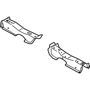 Ford F2GZ-5810673-A Member Assembly - Floor Side - Front