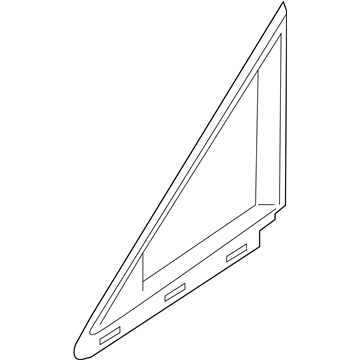 Ford GM5Z-5829711-B Glass - Quarter Window