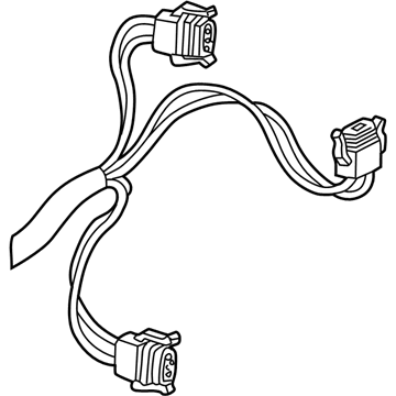 GENUINE   FORD  WIRING HARNESS RETAINERS  P/N  2C3Z-14A163-AB 