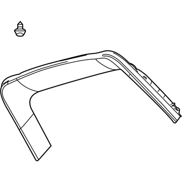 Ford AE9Z-7442410-AA Moulding