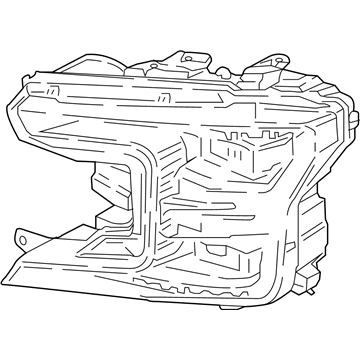 Ford JL3Z-13008-H Lamp Assembly