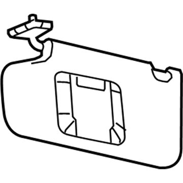 Ford CE9Z-7404105-AA Sun Visor Assembly