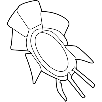 Ford HC3Z-8600-A Fan Assembly