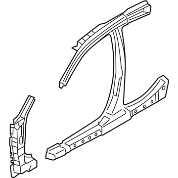 Ford 6E5Z-5424301-AA B Pillar Assembly