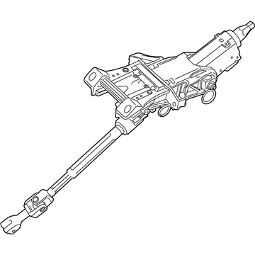 Ford F2GZ-3C529-H Column Assembly - Steering